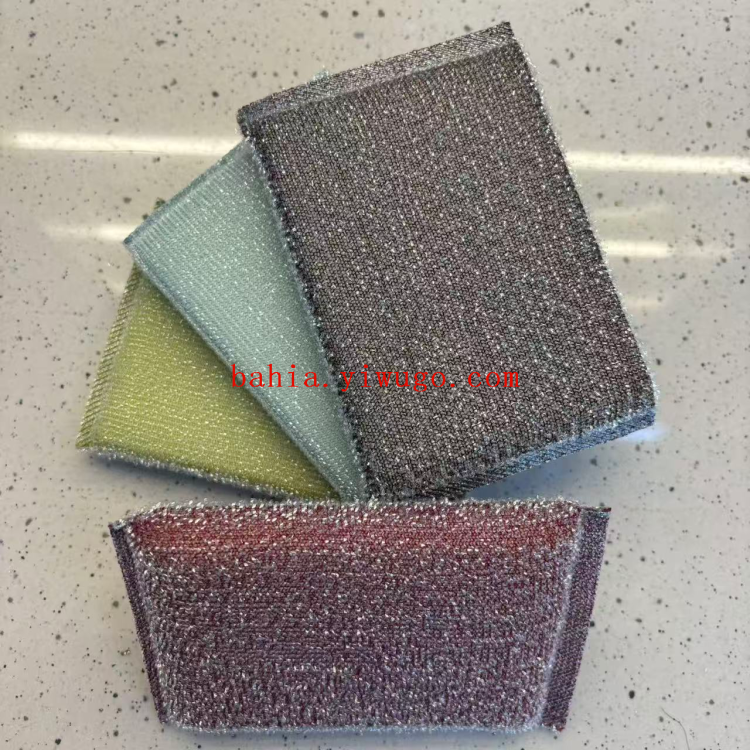Kitchen cleaning and degreasing dishcloths, pot scrubbing sponges, cleaning cloths, cleaning cotton, various styles of scouring pads, bahia Application Scenario