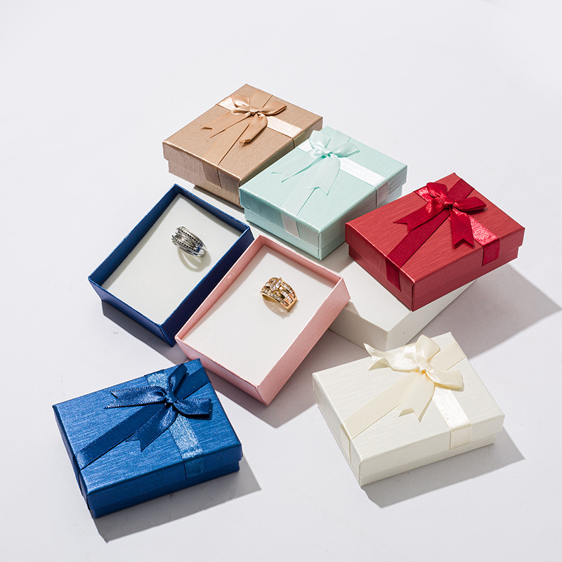 长方形商务礼品天地盖包装盒首饰项链饰品盒生日礼物收纳