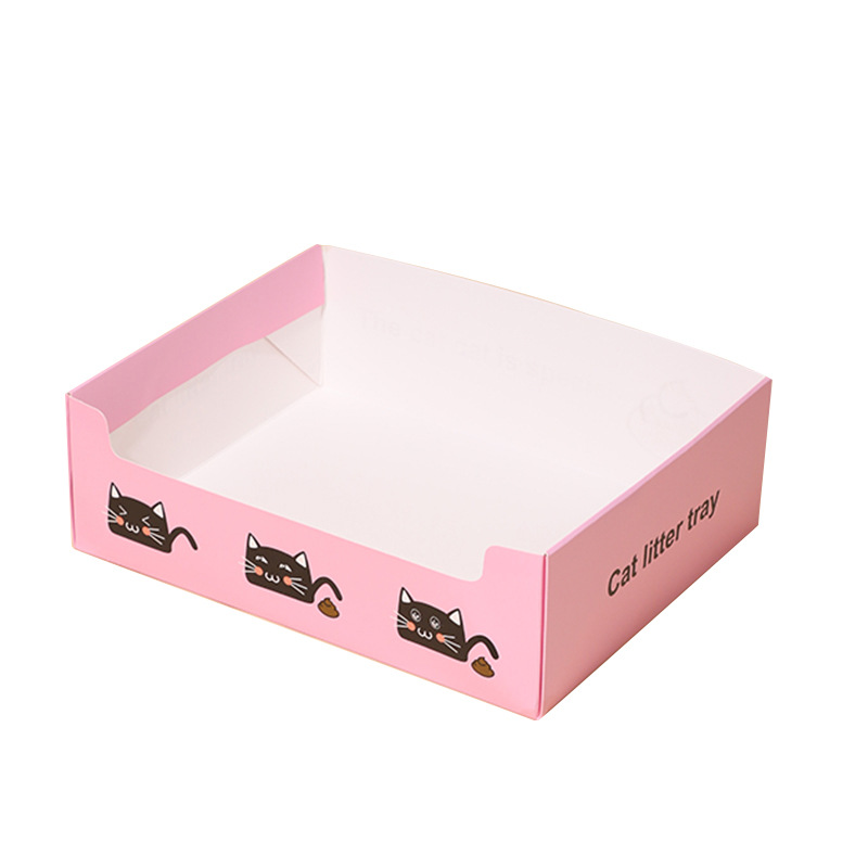 Monthly litter box, eco-friendly paper cat poop box, no-rinse cat toilet, wholesale of emergency litter boxes for business trips and travels Specification image