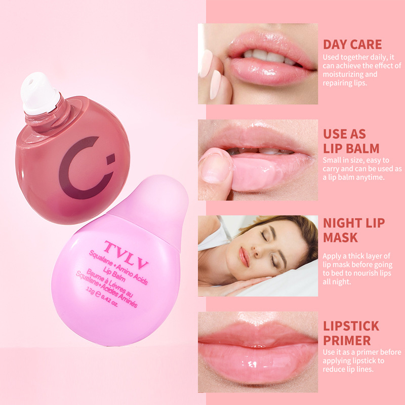 Lip balm nourishing lip care autumn and winter anti-dryness formula combined with lip liner repair essence Specification image