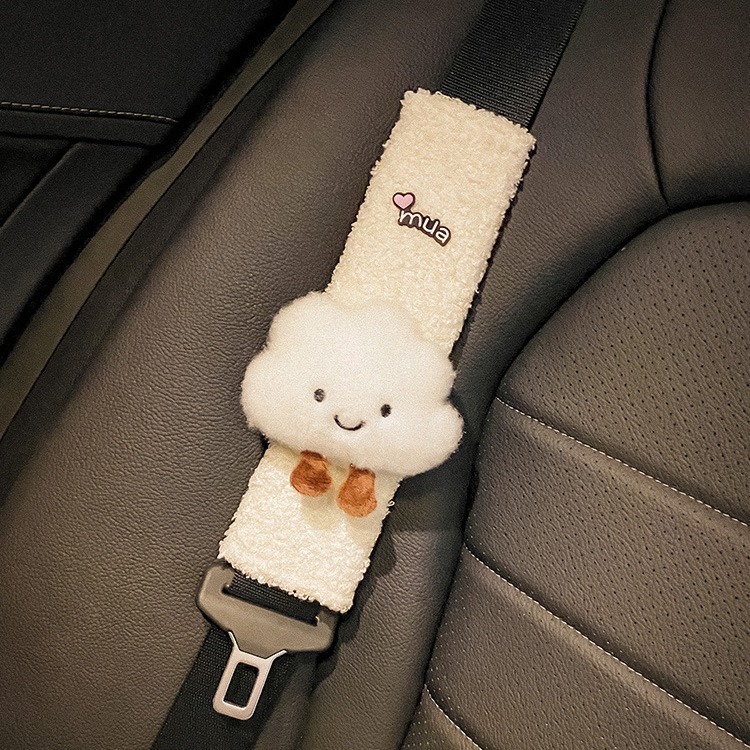 汽车安全带护肩套网红女车载防护套可爱卡通车内保险带保护套ins风少女护肩热卖畅销款新春