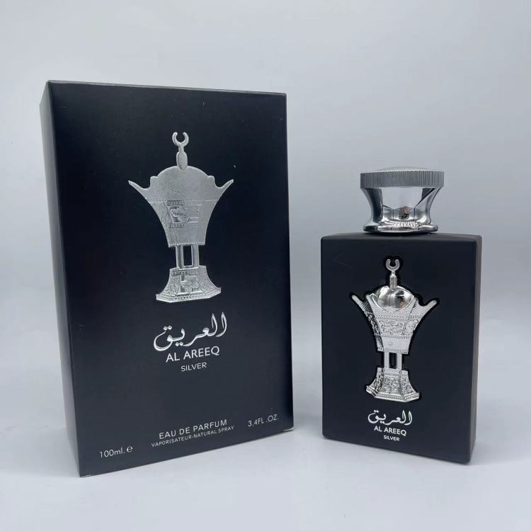 AL AREEQ oro plata Medio Oriente árabe perfume hombres y mujeres transfronterizo comercio electrónico comercio exterior estilo dubai al por mayor details Picture