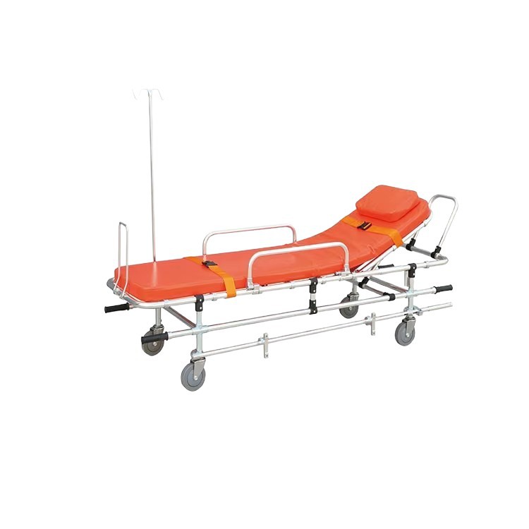 Ambulance stretcher, ambulance trolley, special stretcher, stainless steel stretcher cart, medical cart, medical equipment Specification drawing