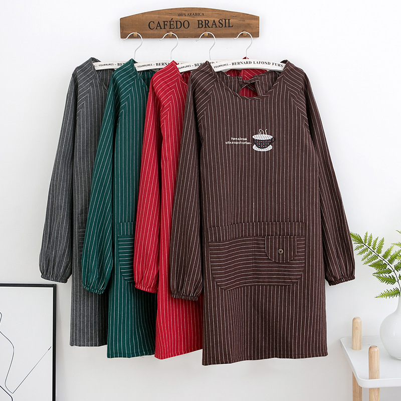 围裙/防晒冰丝/咖啡围裙/围裙牛仔/跨境细节图