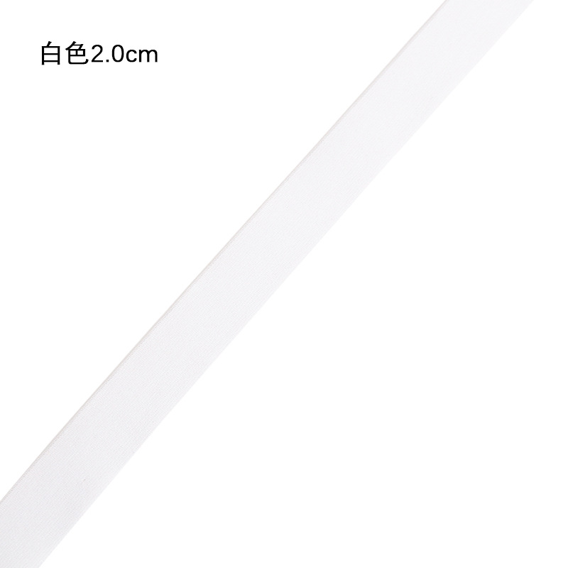 Black and white double-sided brushed, skin-friendly, breathable, elastic, sweat strap, polyester high-elasticity clothing, waist, hem, elastic woven strap kids' clothes Application Scenario
