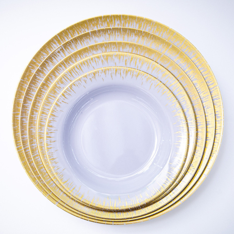 Cross-border melamine covered bowls, plates, melamine trays, melamine tableware sets are in large stock and available for sale Item Picture
