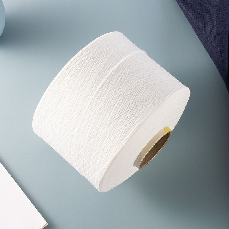The manufacturer supplies spandex covered yarn 40707070 stretch stretch filament textiles with nylon auxiliary materials for weaving high elasticity details Picture