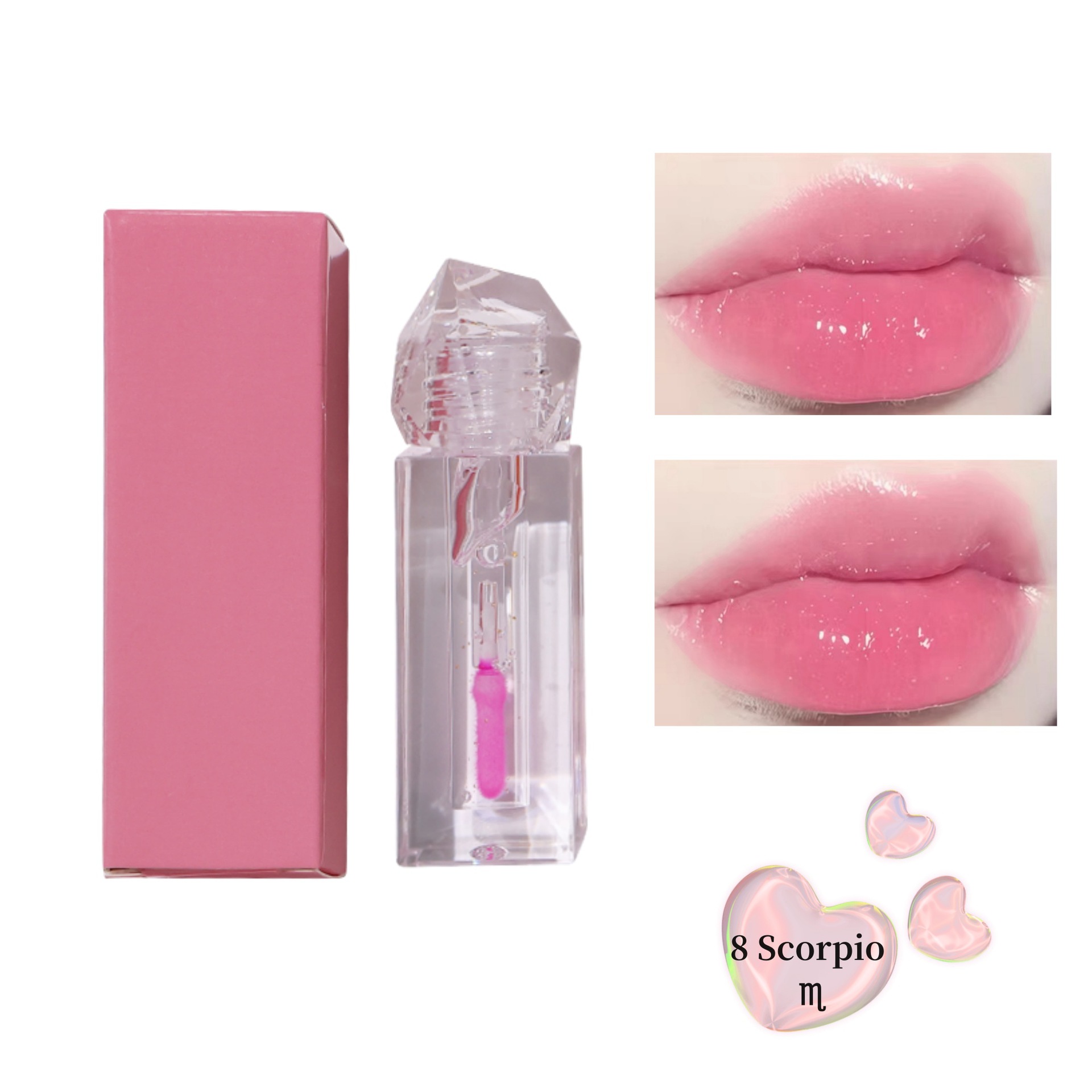 High-quality factory OEM/ODM customization of temperature-changing and color-changing full lip oil, moisturizing and nourishing lip gloss, and lip balm Specification image