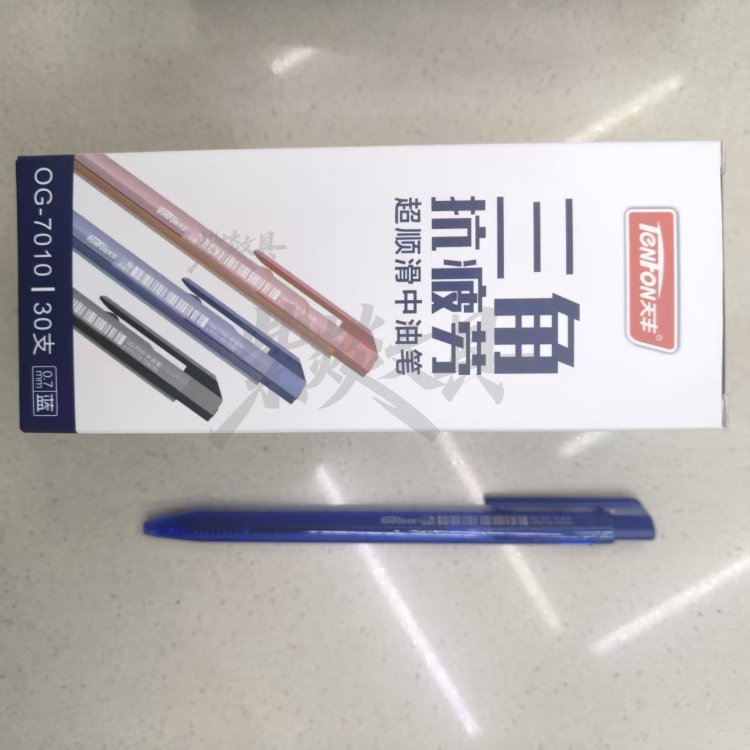 Black transparent pen body ballpoint pen, oil-based gel pen, 0.7mm ballpoint pen core, empty tube ballpoint pen Specification image
