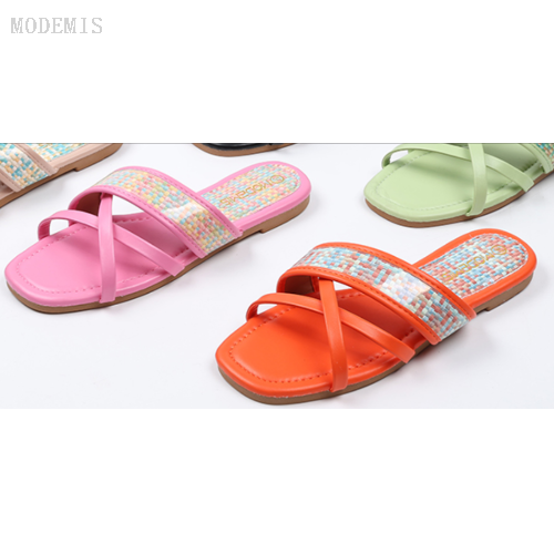 STOCK Summer foreign trade Guangzhou fashion Craft Shoes, slippers, flat women's shoes, new wholesale of sandals and single shoes Item Picture