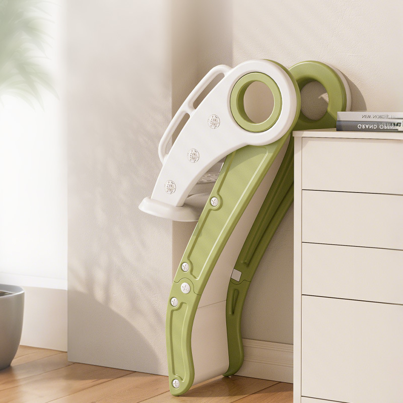 Thickened plastic toys for children's slide playground, foldable baby, small household baby indoor slide, indoor slide, slide toy Specification image