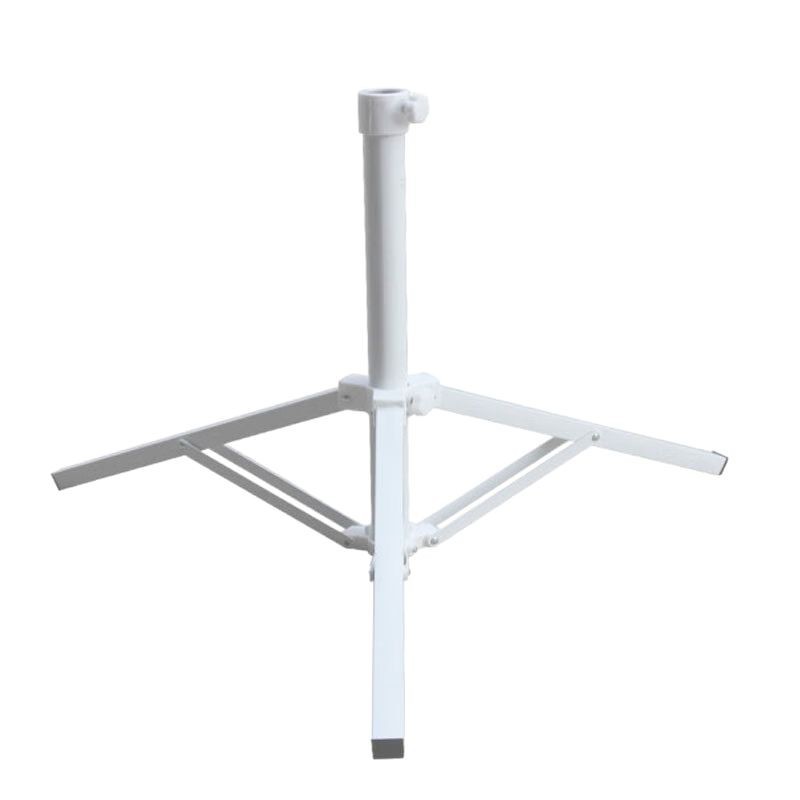 Outdoor tripod portable foldable fishing sun umbrella fixed base, stall sunshade umbrella, beach fixed frame Application Scenario