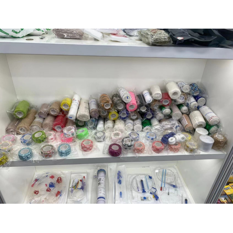 Bandage PBT bandage, elastic bandage, self-adhesive spandex crepe bandage, high-elasticity bandage, medical device Specification drawing