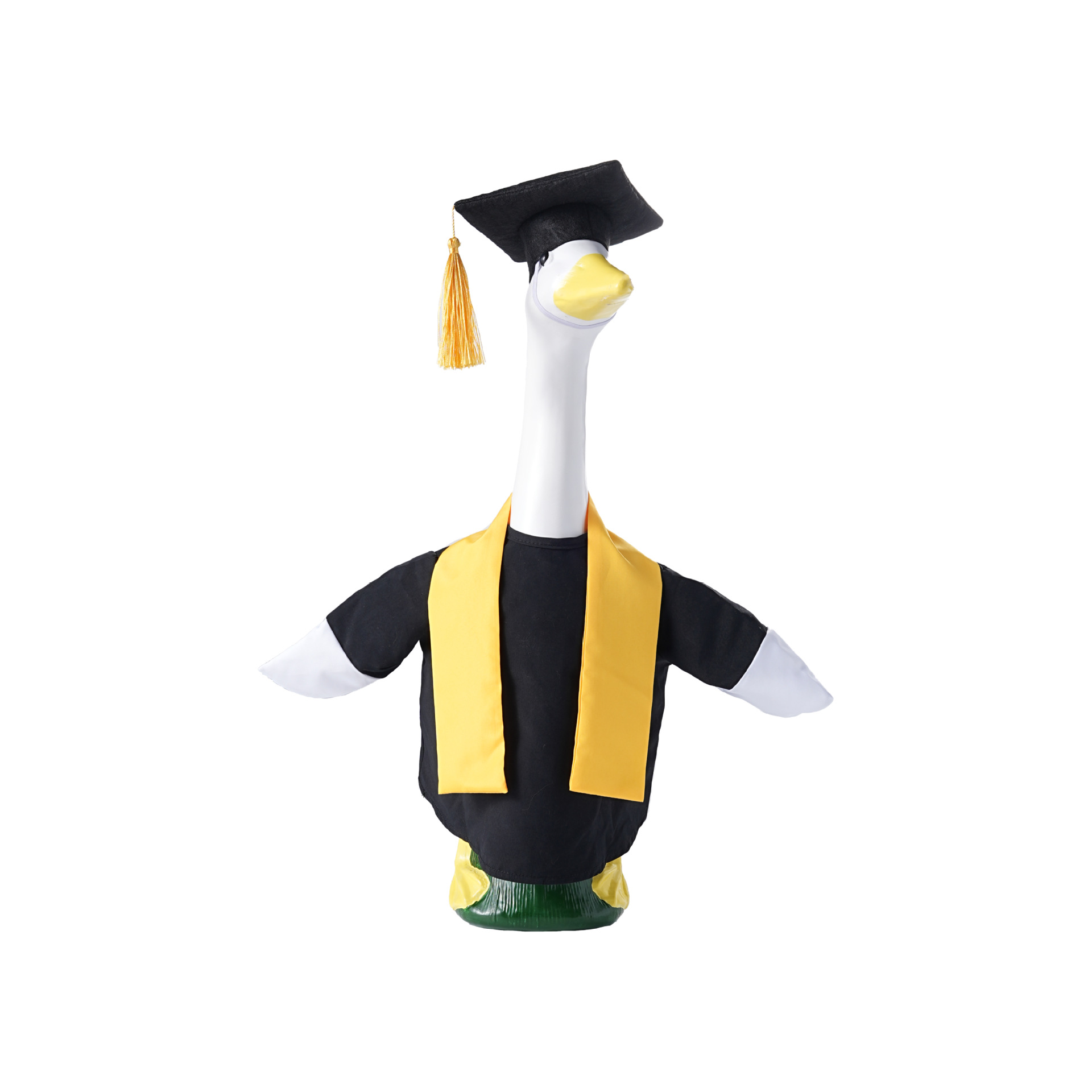 2026 New graduation Season porch goose clothing, interesting bachelor's gown, hat set, goose clothing manufacturer cross-border wholesale Item Picture