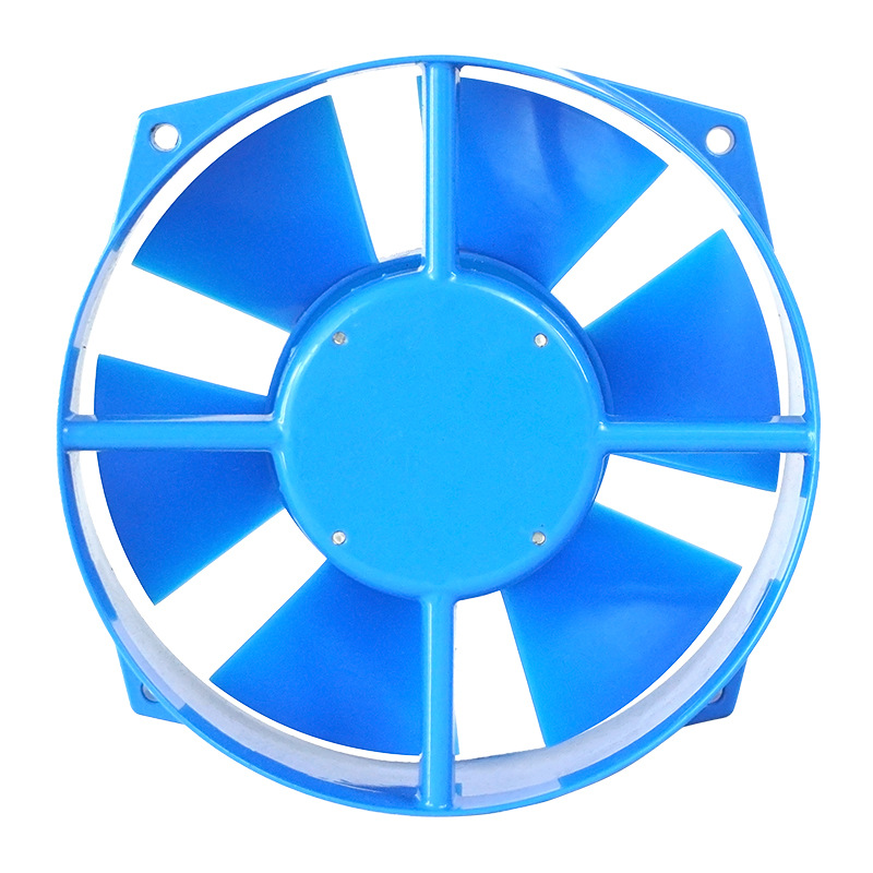 150FZY2-D AC 220V ball bearing axial flow fan, cooling fan, exhaust fan details Picture