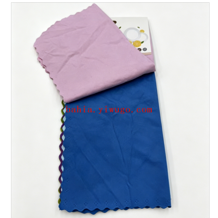 Natural loofah kitchen cleaning cloth, disposable dish towel, scouring pad, lazy person's rag