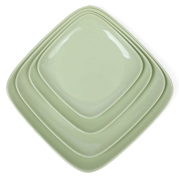 密胺盘7寸8寸9寸酒店菜盘水果盘家用北欧沙拉盘餐具盘子厂家直销