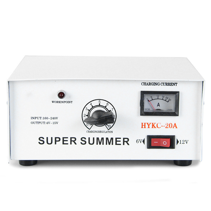 Car and motorcycle battery chargers, 6V and 12V volt battery chargers, high-power intelligent pulse chargers Application Scenario