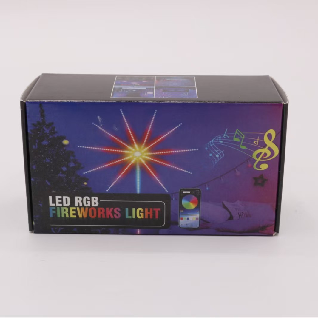 led smoke lantern 5V light strip set, APP voice-controlled USB chasing light, music festival atmosphere light, running horse light strip Specification image