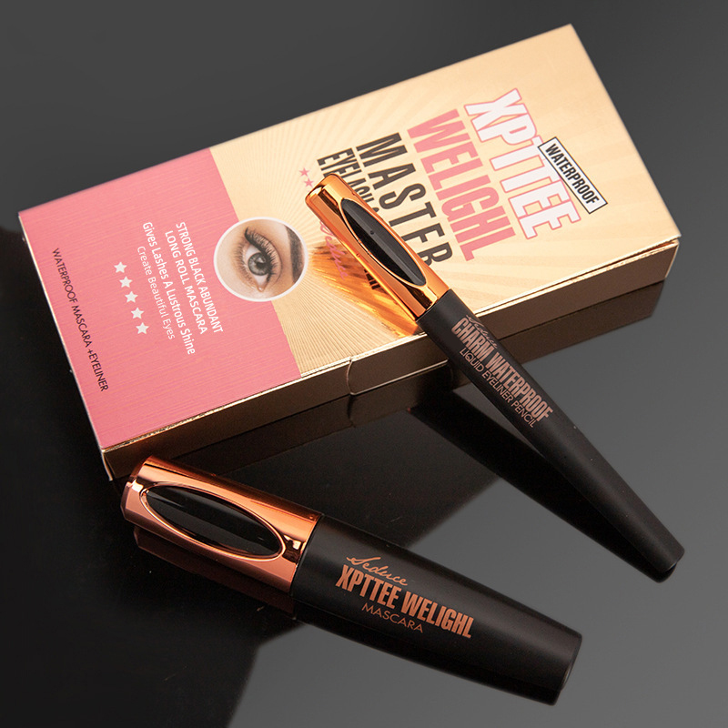 Full eyelash and eyebrow gel Set - Waterproof long-lasting curling and lengthening eyebrow makeup set details Picture