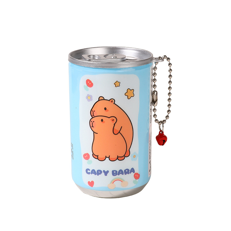 mini 饮料罐装湿巾30抽旅行便携迷你一次性湿纸巾桶装清洁湿巾产品图