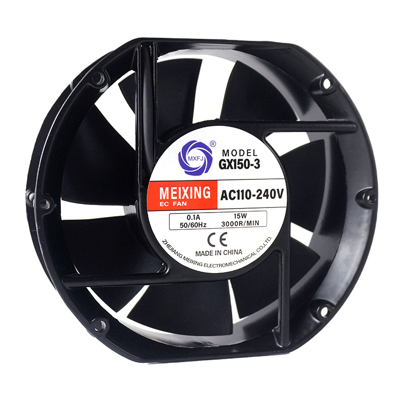 GX150-3EC DC variable frequency 110-240V ball bearing axial flow fan cooling fan