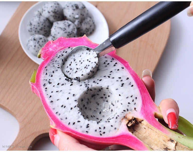 不锈钢水果挖球器挖球勺冬瓜制球器水果雕花刀拼盘工具