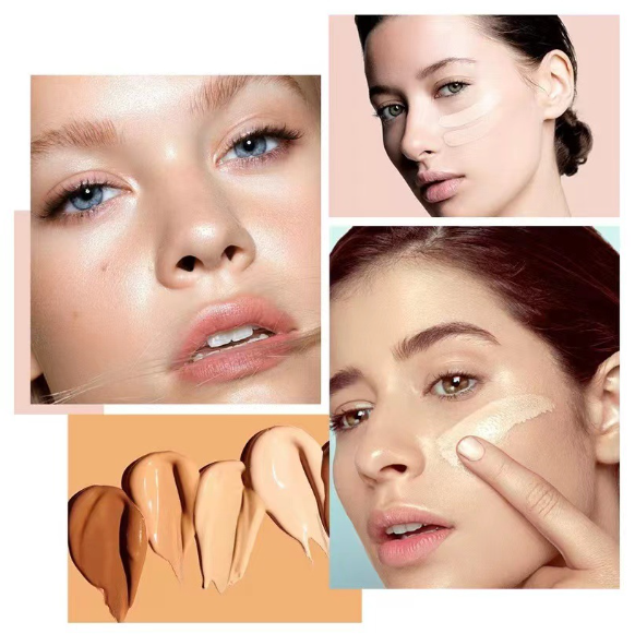 Luxurious concealer Whitening Oil-control Foundation, suitable for dark skin. Unbranded self-owned brand foundation Specification image