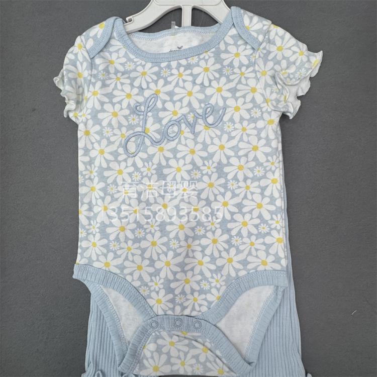 3-piece baby clothing sets, baby hats, baby coverings, baby pants, and baby products for export wholesale details Picture