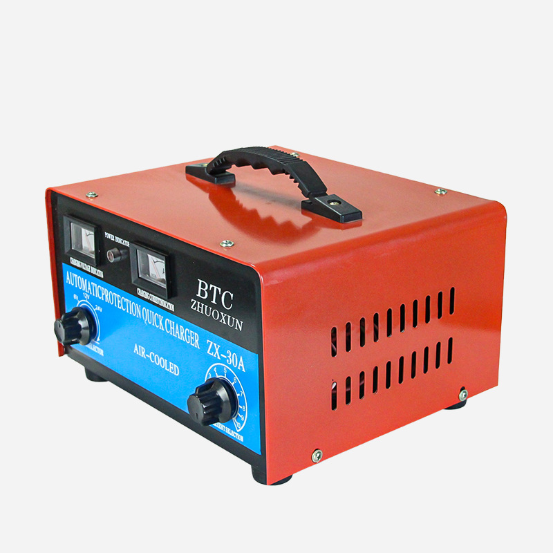 Battery charger 12V, 24V, smart car and motorcycle, fully automatic self-stop, universal type, repair type details Picture