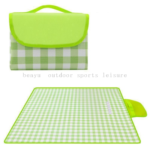 户外折叠式野餐垫加厚防潮  户外野炊野营沙滩露营垫草坪垫子沙滩垫野餐垫充气垫帆布野餐垫一次性餐桌布
