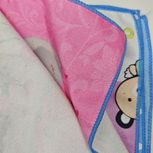 Microfiber printed children's saliva wipes, sweat wipes, towels and hand towels Bahia Application Scenario