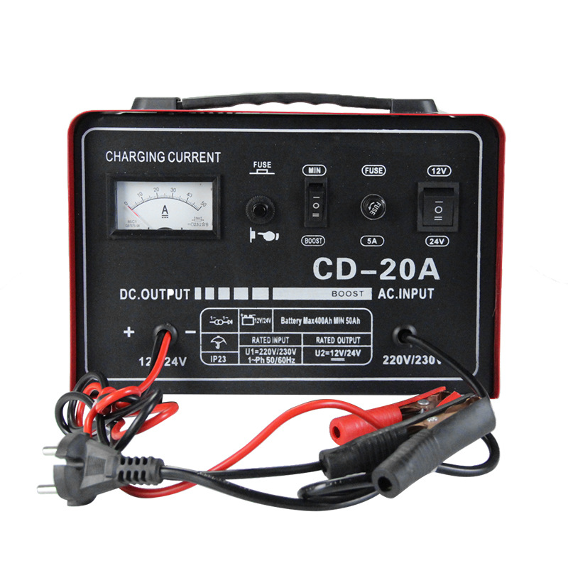 Car battery charger 12V - 24V, universal automatic charger for motorcycle batteries Application Scenario