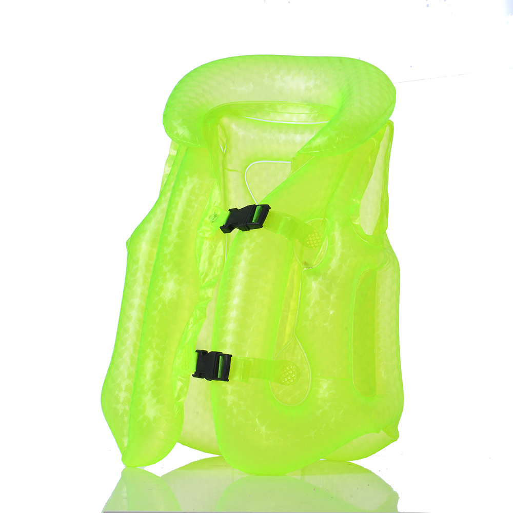 Children's swimming high-buoyancy vest, universal beginner swimming equipment for kids, professional inflatable vest life jacket