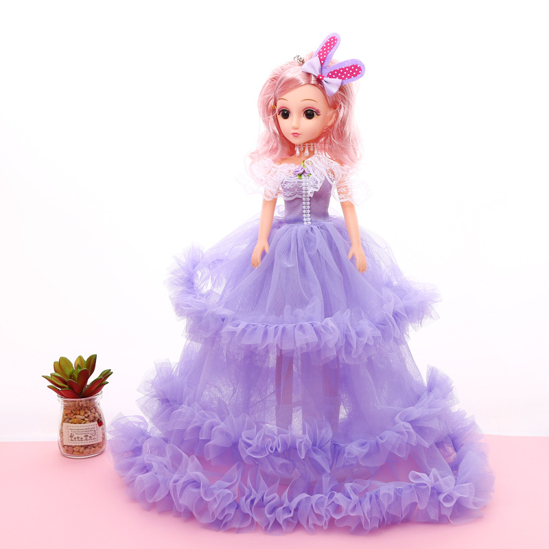 Factory wholesale wedding dresses, Barbie dolls, street stall supplies, set dolls, pendants, girls and children's house play gifts Specification image