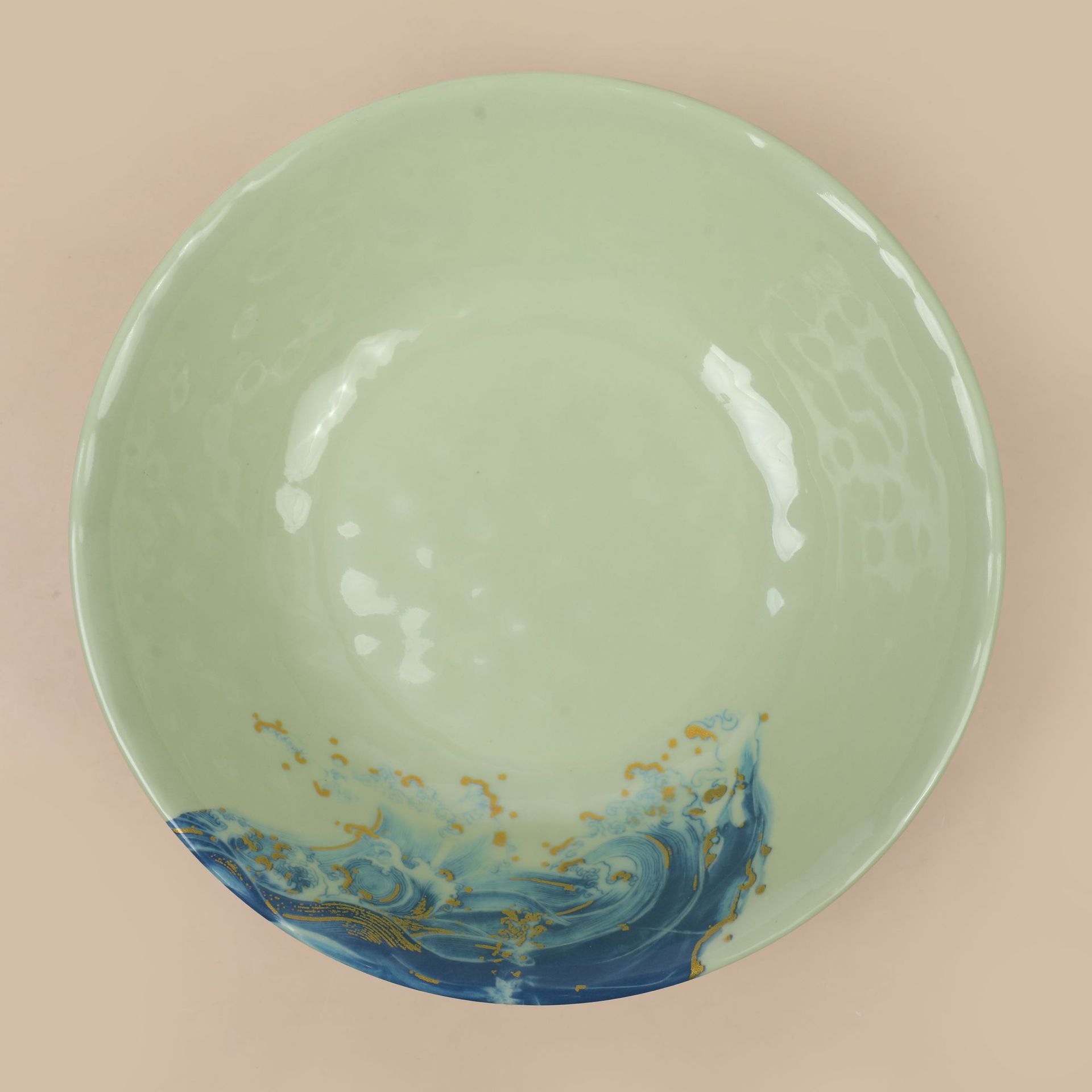 Plastic melamine tableware, melamine plates, round corrugated plates, 5-inch, 6-inch, 7-inch, 8-inch, 9-inch decal printed bowls Specification drawing