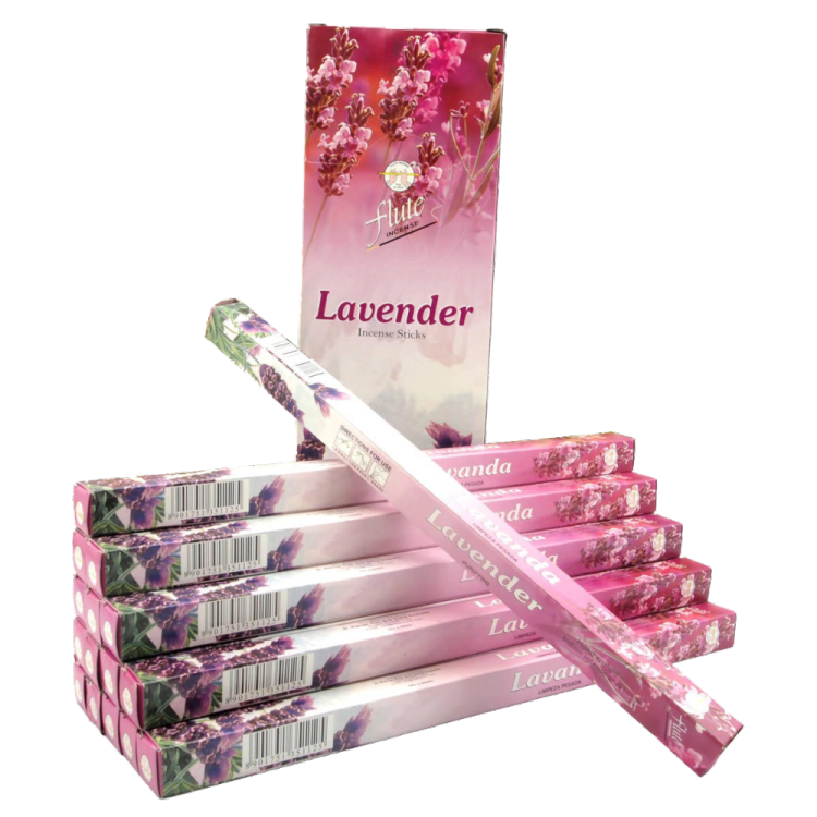Imported genuine Indian incense, incense stick, Square box F0204, Lavender 28. full figure