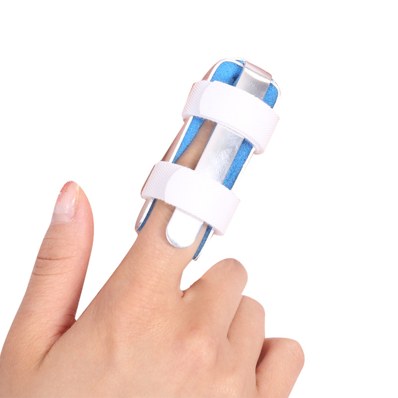 Aluminum alloy finger straightening protective sleeve U-shaped five-finger fixing plate for finger fixation in stock Item Picture