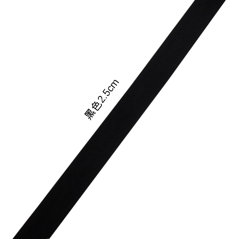 Brushed nylon thickened double-sided wool elastic band webbing, high elasticity waist, hem, headband for kids, skin-friendly and highly elastic details Picture