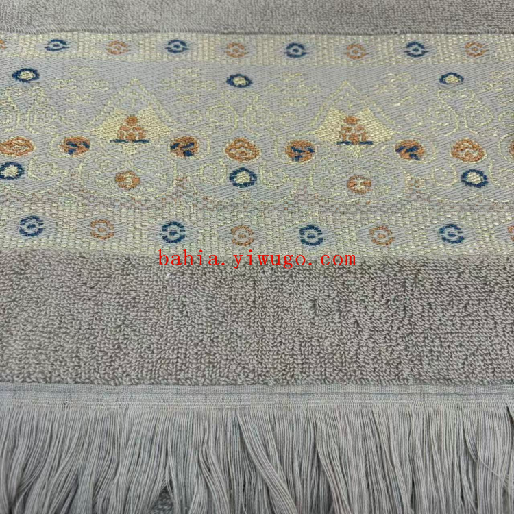 Pure cotton fringed towel embroidered face towel 48*100cm soft and comfortable towel bath towel bahia Application Scenario