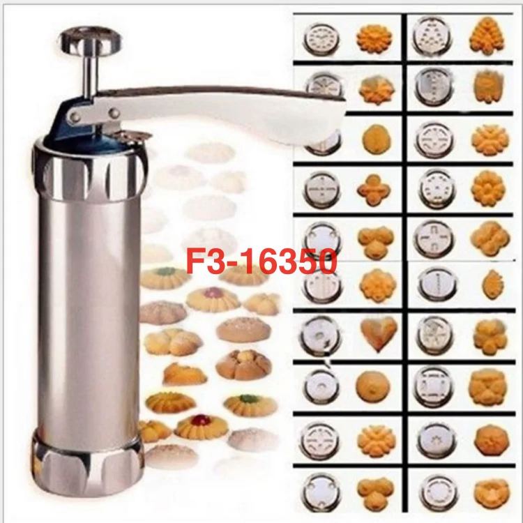 曲奇饼干枪挤压饼干机 铝合金奶油裱花枪挤花器 溶豆烘焙工具
