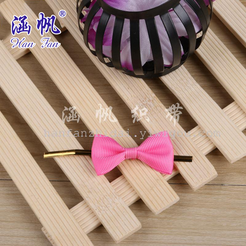 Pink bow hair clips, rhinestone hair clips, headwear, scratch-off hair clips, acetate material, fashionable and versatile for women
