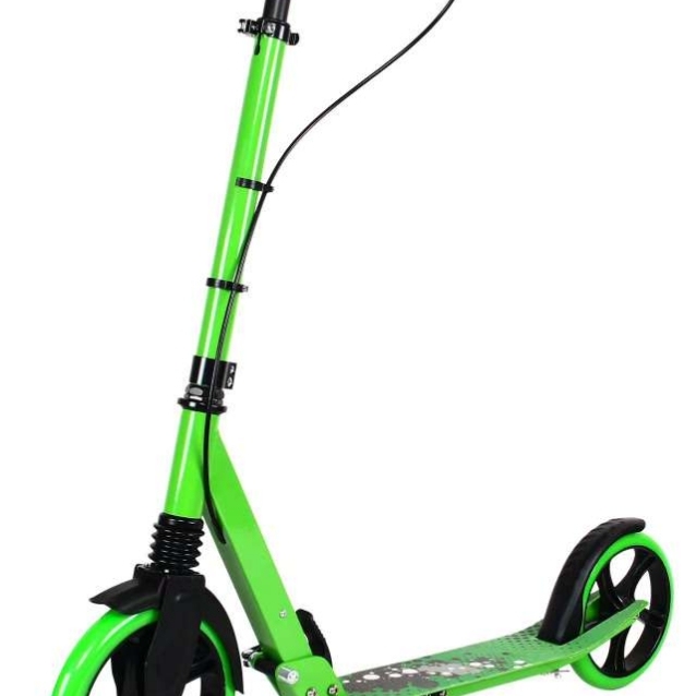 The source factory's adult foldable two-wheel foldable scooter with brakes details Picture