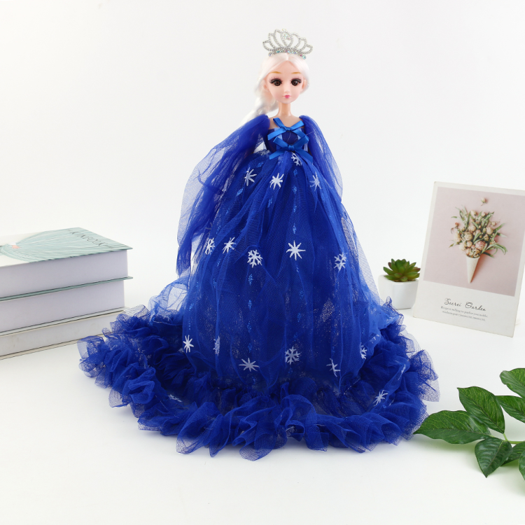 Large doll set gift box, children and girls' toy gifts, sweet Barbie doll wedding dress, princess wholesale Specification image