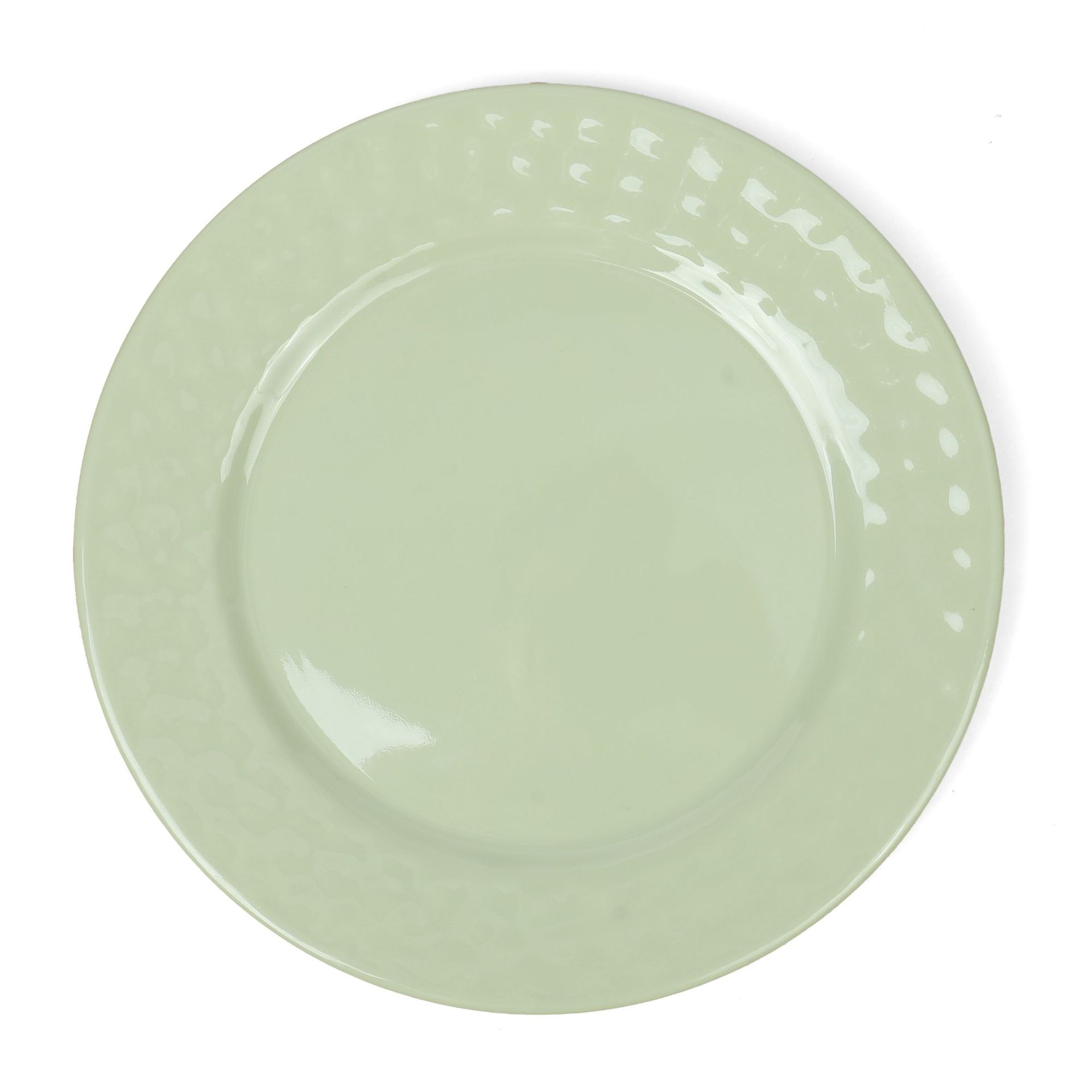 Green round melamine tableware, plastic imitation porcelain plates, melamine plates, buffet commercial bowls and plates Application Scenario