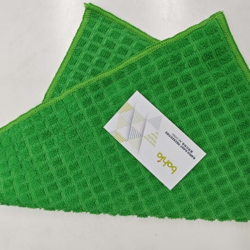 Square grid lockstitch tea towels, kitchen cleaning cloths, dishcloths Item Picture