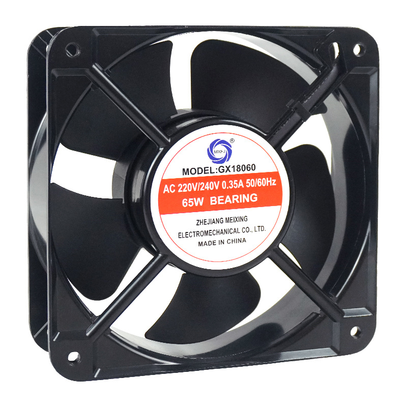 GX18060 AC 220V ball bearing axial flow fan 18060 heat dissipation and cooling fan exhaust fan Item Picture