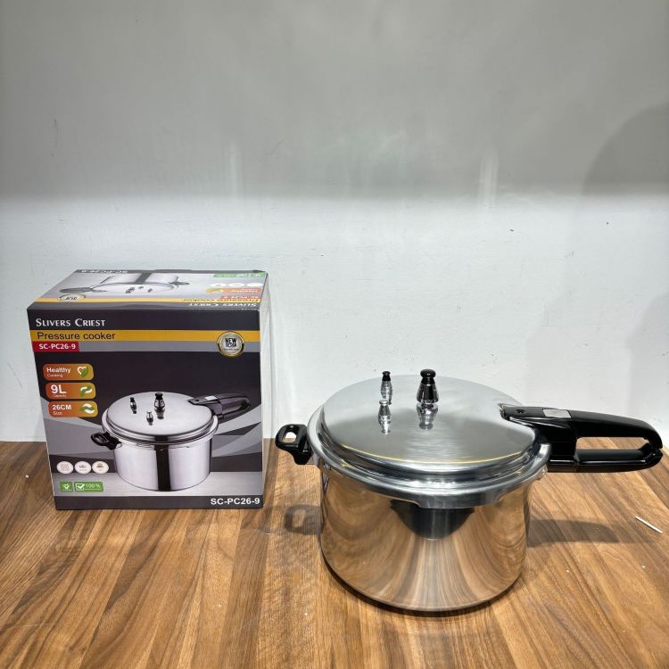 9L stainless steel pressure cooker (Bottom up) 不锈钢高压锅