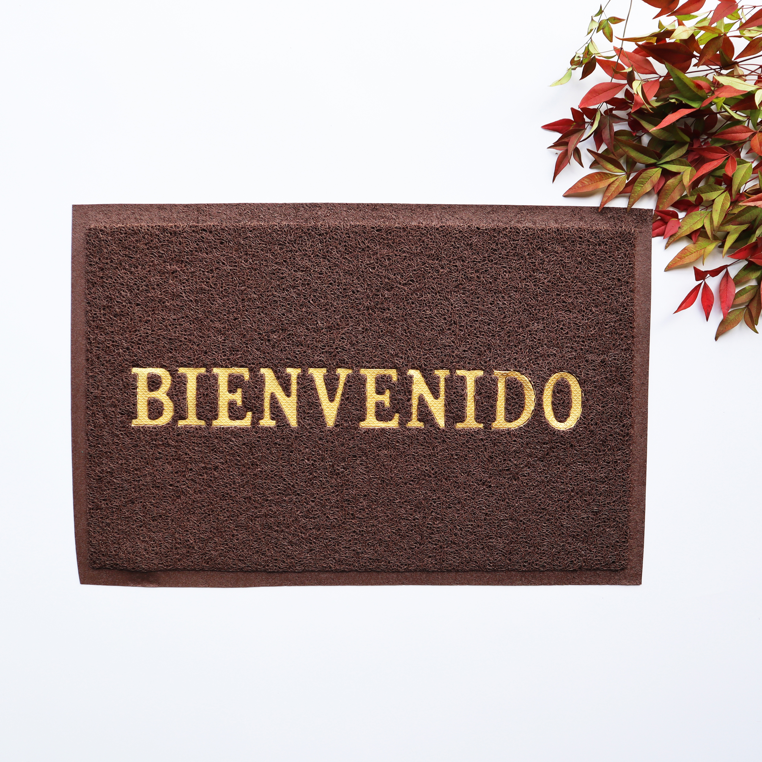 PVC brushed floor mat 3A spine-blown entry and exit safety floor mat, entrance door mat, dust-proof and water-absorbing foot mat