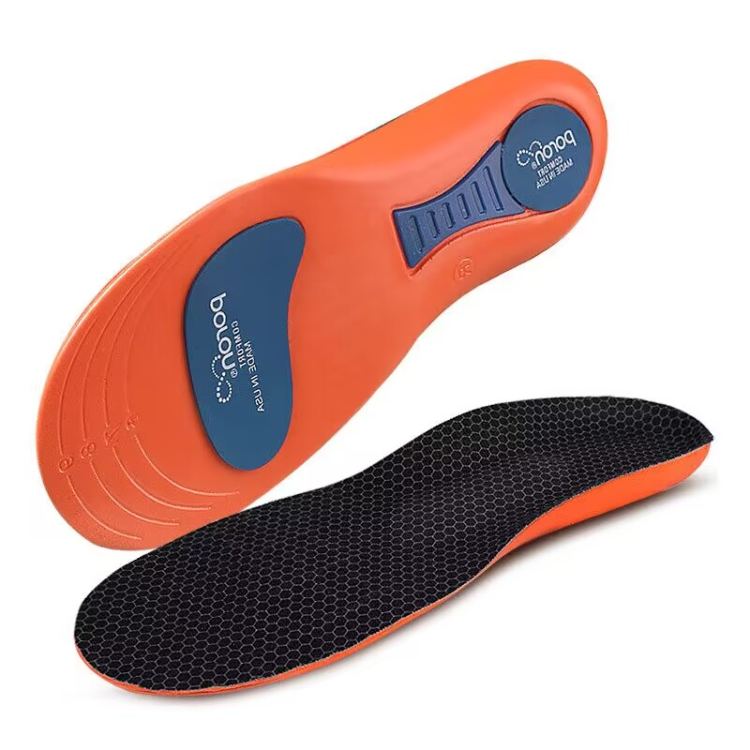 New full-arch cushioning insoles for both men and women with plantar fascia to relieve foot pain and orthopedic arch movement shock absorption full figure